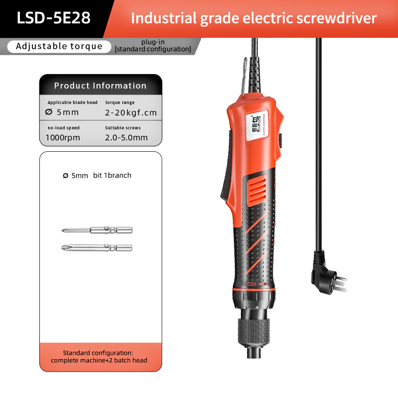 Kitchen Appliances Direct - LSD-5E28(5mm) Direct Plug-In Electric Screwdriver, Suitable