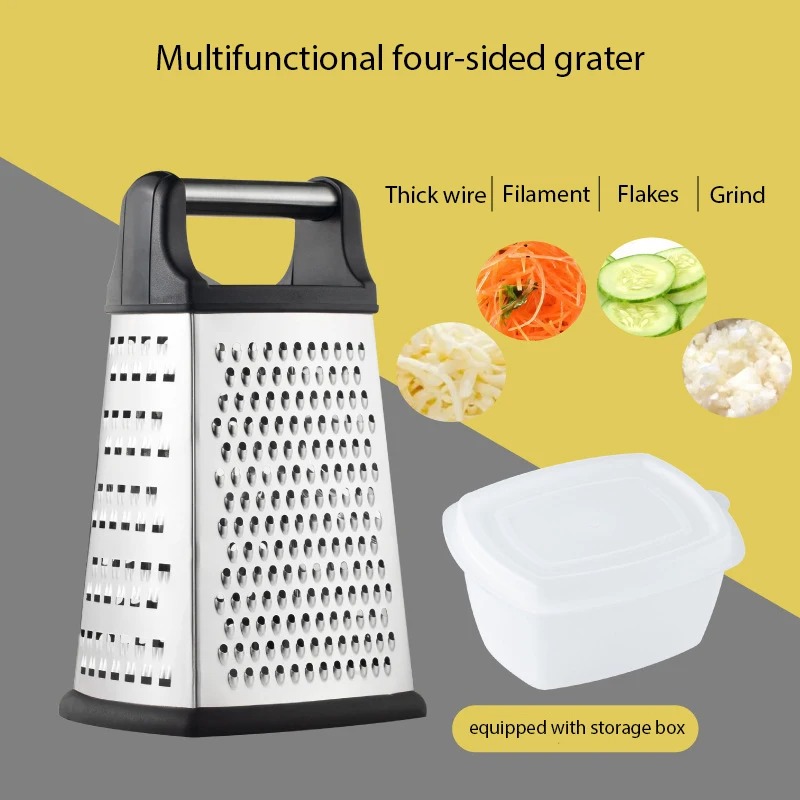 Four-side Box Grater Vegetable - огляд і ціна Kitchen Appliances Japan