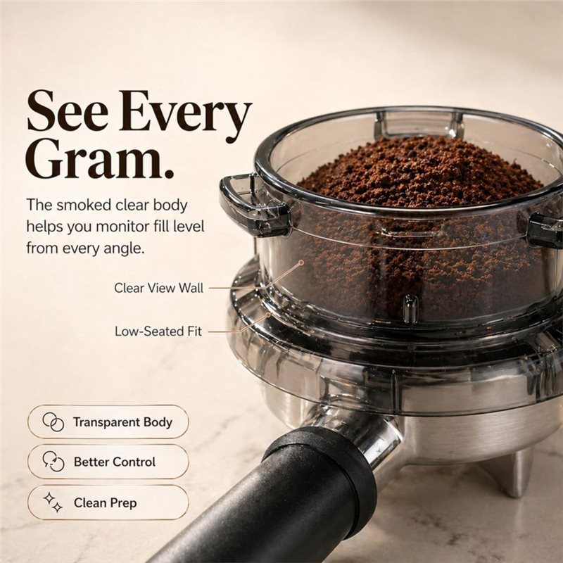 A65T-Twist-Lock Portafilter Do - огляд і ціна Breville Espresso Barista Express