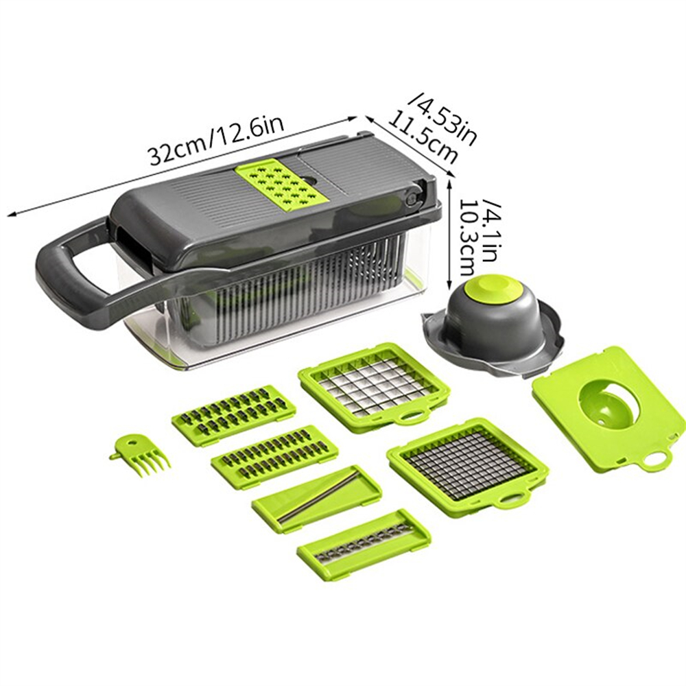 12/16pcs Vegetable Cutter Mult - огляд і ціна Kitchen Appliances Japan