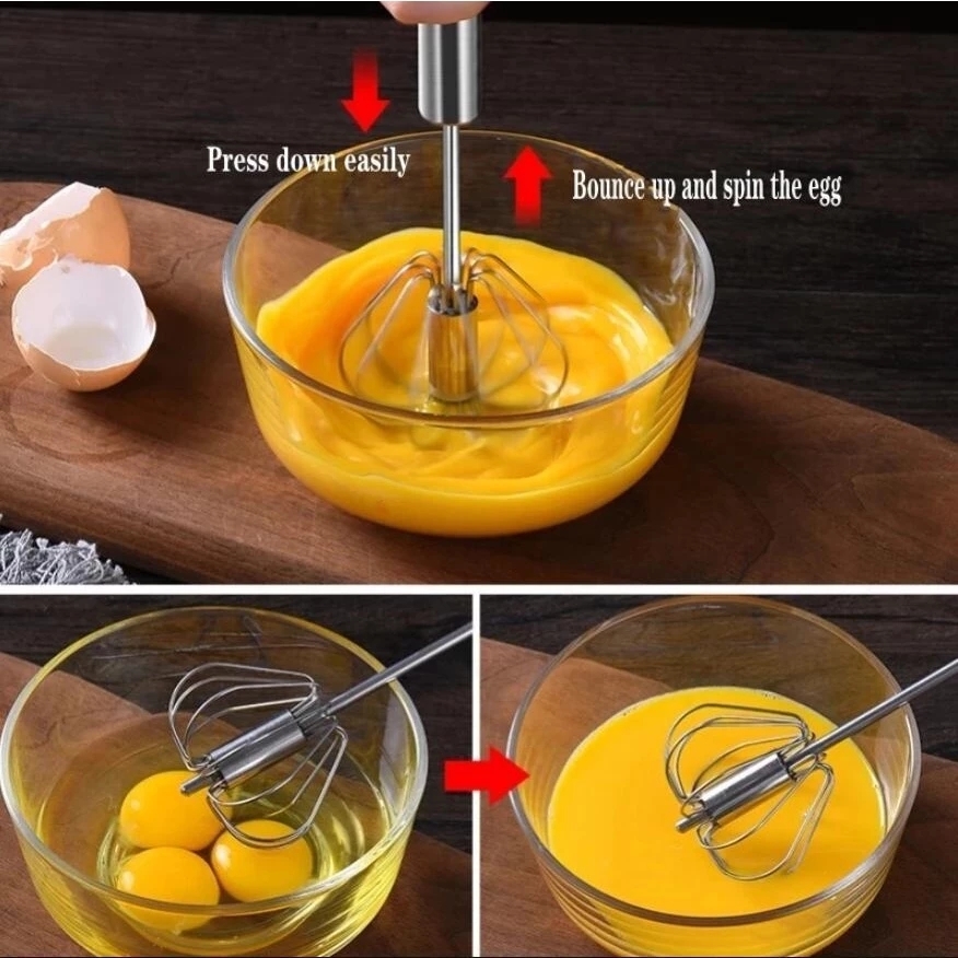 1/3pcs Stainless Steel Egg Bea - огляд і ціна Kitchen Appliances Electronics